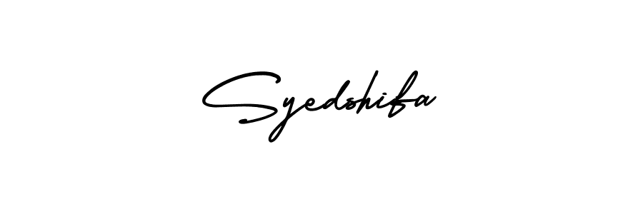 if you are searching for the best signature style for your name Syedshifa. so please give up your signature search. here we have designed multiple signature styles  using AmerikaSignatureDemo-Regular. Syedshifa signature style 3 images and pictures png