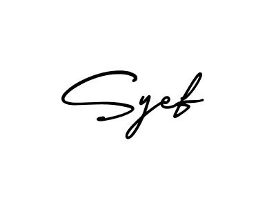 AmerikaSignatureDemo-Regular is a professional signature style that is perfect for those who want to add a touch of class to their signature. It is also a great choice for those who want to make their signature more unique. Get Syef name to fancy signature for free. Syef signature style 3 images and pictures png
