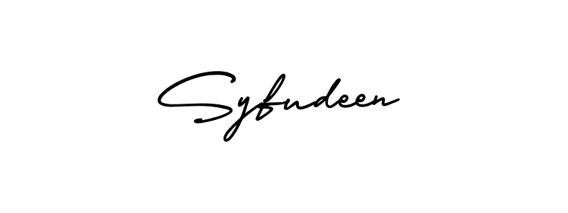 Make a short Syfudeen signature style. Manage your documents anywhere anytime using AmerikaSignatureDemo-Regular. Create and add eSignatures, submit forms, share and send files easily. Syfudeen signature style 3 images and pictures png