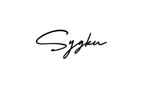 How to Draw Sygku signature style? AmerikaSignatureDemo-Regular is a latest design signature styles for name Sygku. Sygku signature style 3 images and pictures png