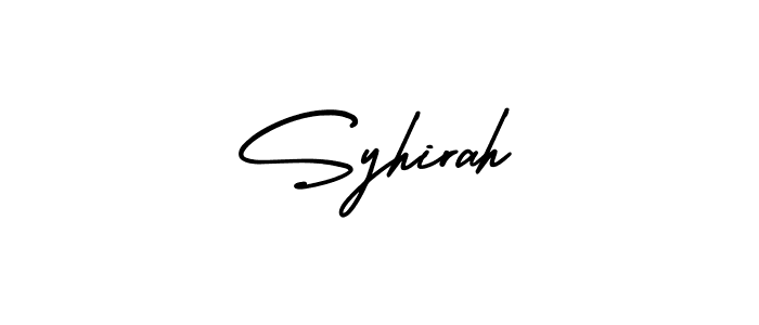Check out images of Autograph of Syhirah name. Actor Syhirah Signature Style. AmerikaSignatureDemo-Regular is a professional sign style online. Syhirah signature style 3 images and pictures png