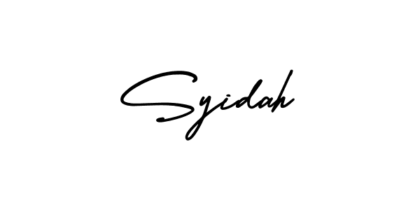 This is the best signature style for the Syidah name. Also you like these signature font (AmerikaSignatureDemo-Regular). Mix name signature. Syidah signature style 3 images and pictures png