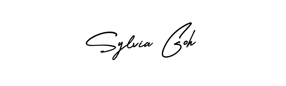 AmerikaSignatureDemo-Regular is a professional signature style that is perfect for those who want to add a touch of class to their signature. It is also a great choice for those who want to make their signature more unique. Get Sylvia Goh name to fancy signature for free. Sylvia Goh signature style 3 images and pictures png