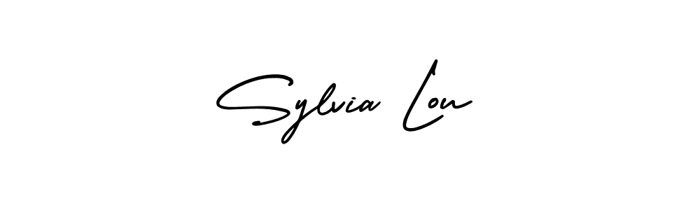 This is the best signature style for the Sylvia Lou name. Also you like these signature font (AmerikaSignatureDemo-Regular). Mix name signature. Sylvia Lou signature style 3 images and pictures png