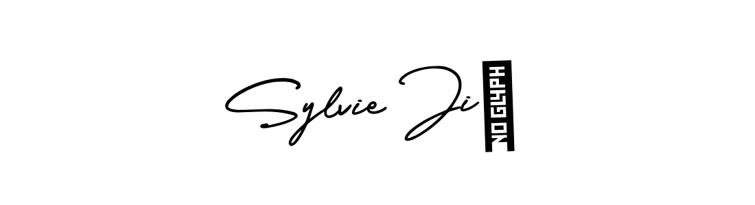 Create a beautiful signature design for name Sylvie Jié. With this signature (AmerikaSignatureDemo-Regular) fonts, you can make a handwritten signature for free. Sylvie Jié signature style 3 images and pictures png