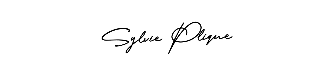 Design your own signature with our free online signature maker. With this signature software, you can create a handwritten (AmerikaSignatureDemo-Regular) signature for name Sylvie Plique. Sylvie Plique signature style 3 images and pictures png