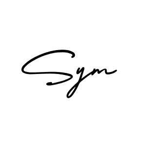 How to Draw Sym signature style? AmerikaSignatureDemo-Regular is a latest design signature styles for name Sym. Sym signature style 3 images and pictures png