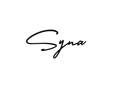 Check out images of Autograph of Syna name. Actor Syna Signature Style. AmerikaSignatureDemo-Regular is a professional sign style online. Syna signature style 3 images and pictures png