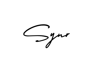 Create a beautiful signature design for name Synr. With this signature (AmerikaSignatureDemo-Regular) fonts, you can make a handwritten signature for free. Synr signature style 3 images and pictures png