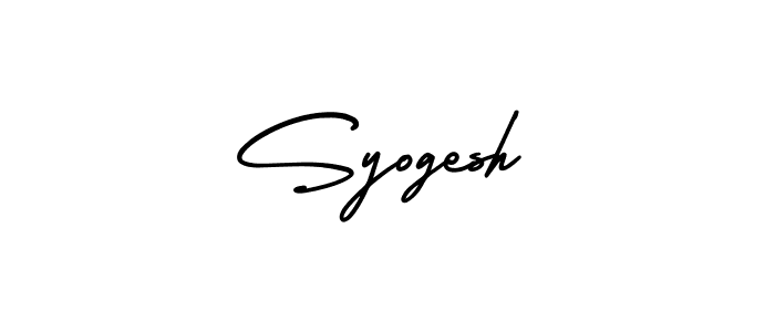 How to Draw Syogesh signature style? AmerikaSignatureDemo-Regular is a latest design signature styles for name Syogesh. Syogesh signature style 3 images and pictures png