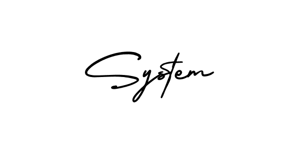 The best way (AmerikaSignatureDemo-Regular) to make a short signature is to pick only two or three words in your name. The name System include a total of six letters. For converting this name. System signature style 3 images and pictures png