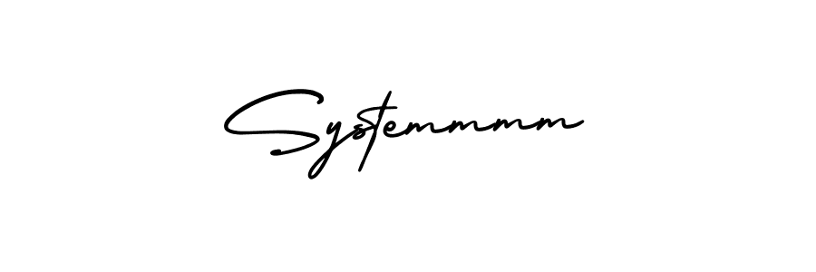 Similarly AmerikaSignatureDemo-Regular is the best handwritten signature design. Signature creator online .You can use it as an online autograph creator for name Systemmmm. Systemmmm signature style 3 images and pictures png