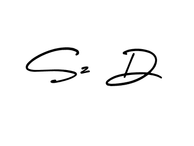 It looks lik you need a new signature style for name Sz D. Design unique handwritten (AmerikaSignatureDemo-Regular) signature with our free signature maker in just a few clicks. Sz D signature style 3 images and pictures png