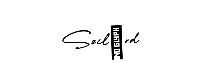 This is the best signature style for the Szilárd name. Also you like these signature font (AmerikaSignatureDemo-Regular). Mix name signature. Szilárd signature style 3 images and pictures png