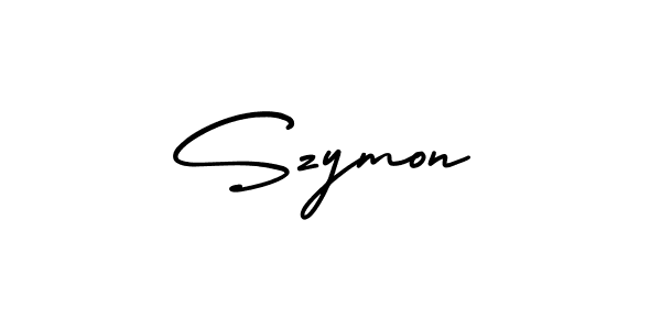 Also You can easily find your signature by using the search form. We will create Szymon name handwritten signature images for you free of cost using AmerikaSignatureDemo-Regular sign style. Szymon signature style 3 images and pictures png