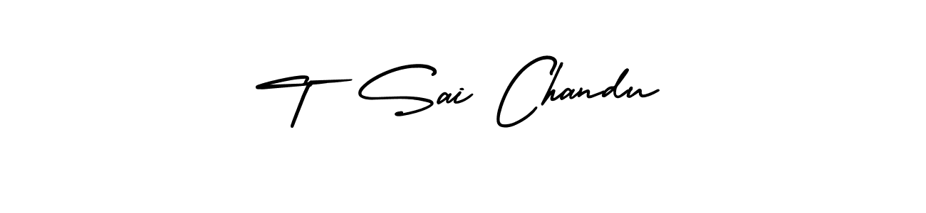 Similarly AmerikaSignatureDemo-Regular is the best handwritten signature design. Signature creator online .You can use it as an online autograph creator for name T  Sai Chandu. T  Sai Chandu signature style 3 images and pictures png