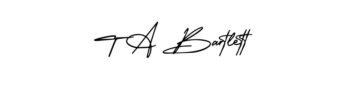 How to make T A Bartlett signature? AmerikaSignatureDemo-Regular is a professional autograph style. Create handwritten signature for T A Bartlett name. T A Bartlett signature style 3 images and pictures png