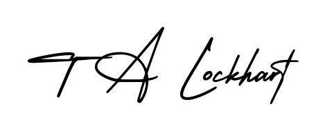 You can use this online signature creator to create a handwritten signature for the name T A Lockhart. This is the best online autograph maker. T A Lockhart signature style 3 images and pictures png