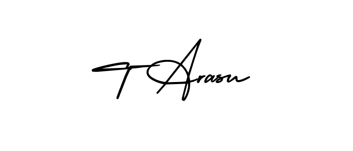 Also we have T Arasu name is the best signature style. Create professional handwritten signature collection using AmerikaSignatureDemo-Regular autograph style. T Arasu signature style 3 images and pictures png