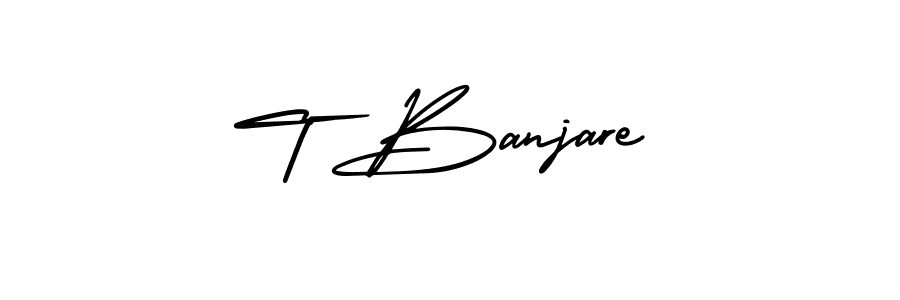 Check out images of Autograph of T Banjare name. Actor T Banjare Signature Style. AmerikaSignatureDemo-Regular is a professional sign style online. T Banjare signature style 3 images and pictures png