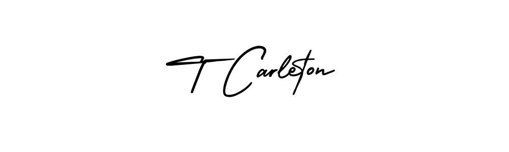 Best and Professional Signature Style for T Carleton. AmerikaSignatureDemo-Regular Best Signature Style Collection. T Carleton signature style 3 images and pictures png