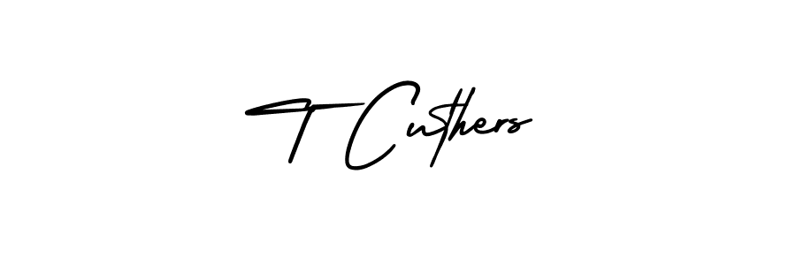 Also You can easily find your signature by using the search form. We will create T Cuthers name handwritten signature images for you free of cost using AmerikaSignatureDemo-Regular sign style. T Cuthers signature style 3 images and pictures png