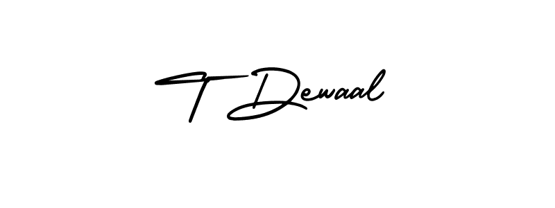You can use this online signature creator to create a handwritten signature for the name T Dewaal. This is the best online autograph maker. T Dewaal signature style 3 images and pictures png