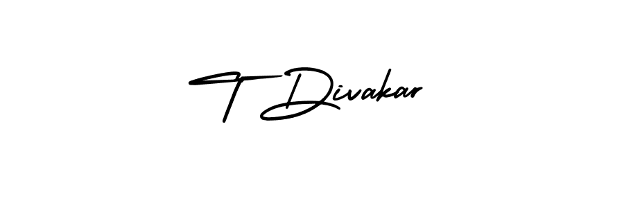 if you are searching for the best signature style for your name T Divakar. so please give up your signature search. here we have designed multiple signature styles  using AmerikaSignatureDemo-Regular. T Divakar signature style 3 images and pictures png