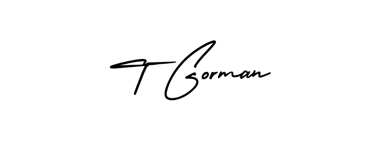 Make a beautiful signature design for name T Gorman. Use this online signature maker to create a handwritten signature for free. T Gorman signature style 3 images and pictures png