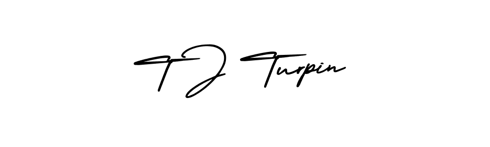 Also we have T J Turpin name is the best signature style. Create professional handwritten signature collection using AmerikaSignatureDemo-Regular autograph style. T J Turpin signature style 3 images and pictures png