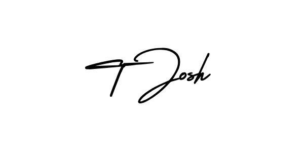 Make a short T Josh signature style. Manage your documents anywhere anytime using AmerikaSignatureDemo-Regular. Create and add eSignatures, submit forms, share and send files easily. T Josh signature style 3 images and pictures png