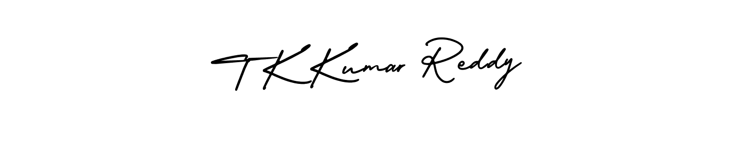 Similarly AmerikaSignatureDemo-Regular is the best handwritten signature design. Signature creator online .You can use it as an online autograph creator for name T K Kumar Reddy. T K Kumar Reddy signature style 3 images and pictures png