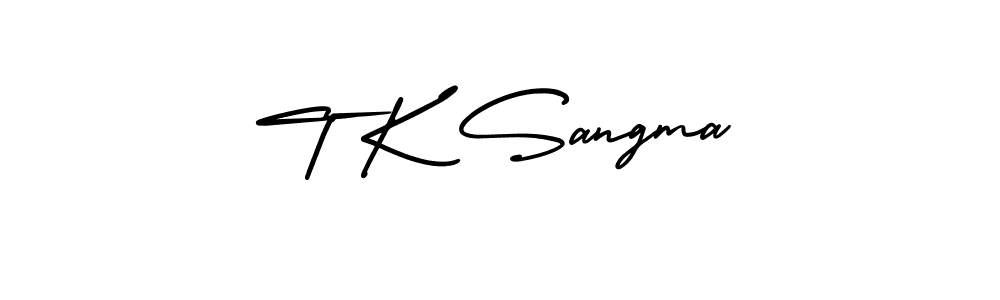 if you are searching for the best signature style for your name T K Sangma. so please give up your signature search. here we have designed multiple signature styles  using AmerikaSignatureDemo-Regular. T K Sangma signature style 3 images and pictures png