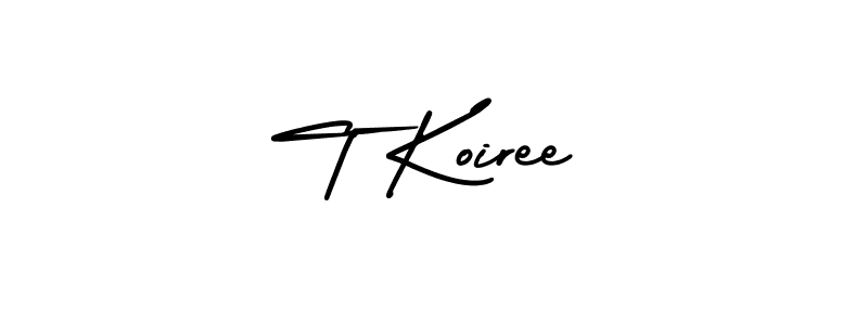 Make a short T Koiree signature style. Manage your documents anywhere anytime using AmerikaSignatureDemo-Regular. Create and add eSignatures, submit forms, share and send files easily. T Koiree signature style 3 images and pictures png