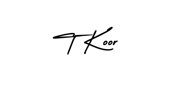 Once you've used our free online signature maker to create your best signature AmerikaSignatureDemo-Regular style, it's time to enjoy all of the benefits that T Koor name signing documents. T Koor signature style 3 images and pictures png