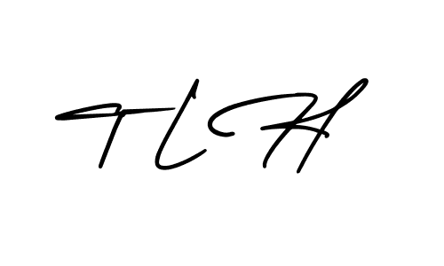 Make a beautiful signature design for name T L H. Use this online signature maker to create a handwritten signature for free. T L H signature style 3 images and pictures png