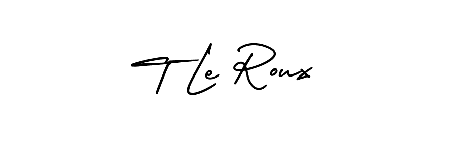 Check out images of Autograph of T Le Roux name. Actor T Le Roux Signature Style. AmerikaSignatureDemo-Regular is a professional sign style online. T Le Roux signature style 3 images and pictures png