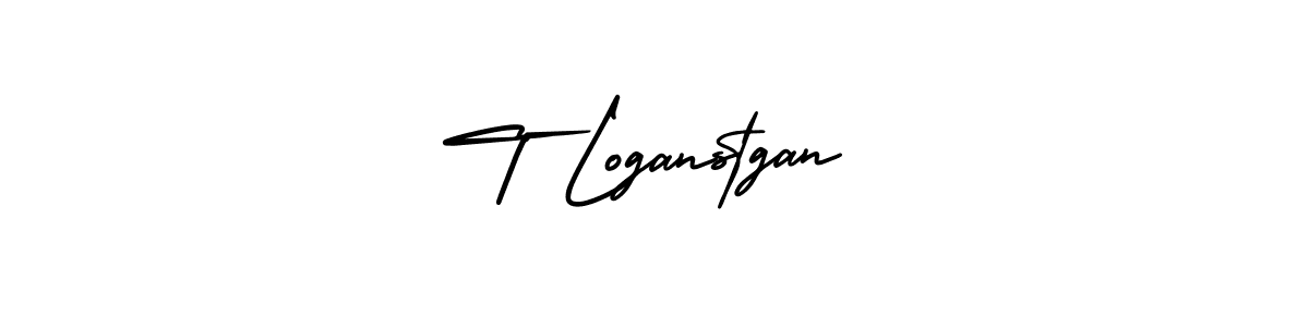 Also You can easily find your signature by using the search form. We will create T Loganstgan name handwritten signature images for you free of cost using AmerikaSignatureDemo-Regular sign style. T Loganstgan signature style 3 images and pictures png