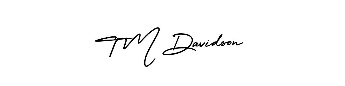 Once you've used our free online signature maker to create your best signature AmerikaSignatureDemo-Regular style, it's time to enjoy all of the benefits that T M Davidson name signing documents. T M Davidson signature style 3 images and pictures png