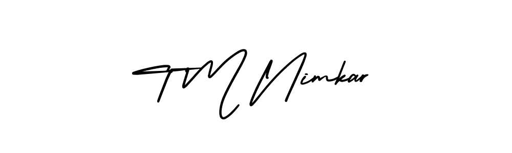 Here are the top 10 professional signature styles for the name T M Nimkar. These are the best autograph styles you can use for your name. T M Nimkar signature style 3 images and pictures png