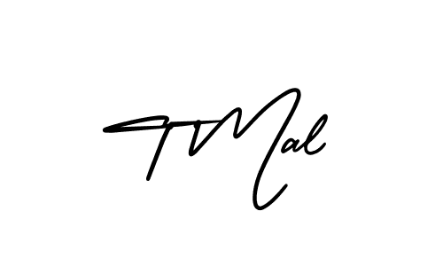 Best and Professional Signature Style for T Mal. AmerikaSignatureDemo-Regular Best Signature Style Collection. T Mal signature style 3 images and pictures png