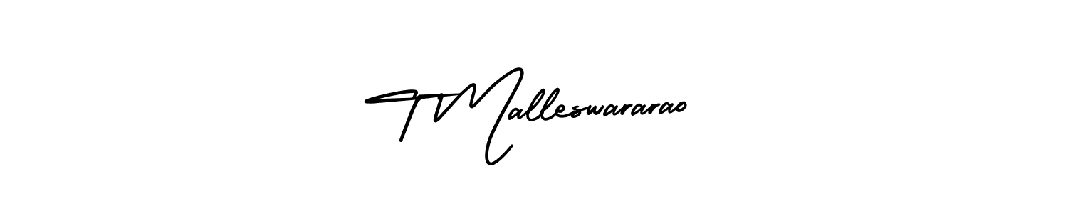 Make a beautiful signature design for name T Malleswararao. Use this online signature maker to create a handwritten signature for free. T Malleswararao signature style 3 images and pictures png