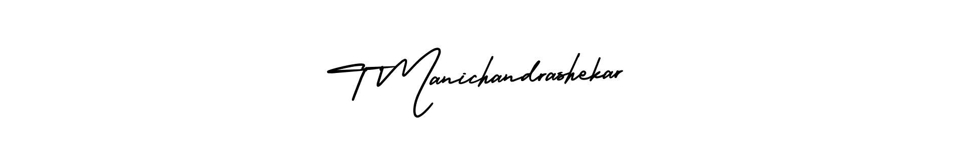 if you are searching for the best signature style for your name T Manichandrashekar. so please give up your signature search. here we have designed multiple signature styles  using AmerikaSignatureDemo-Regular. T Manichandrashekar signature style 3 images and pictures png