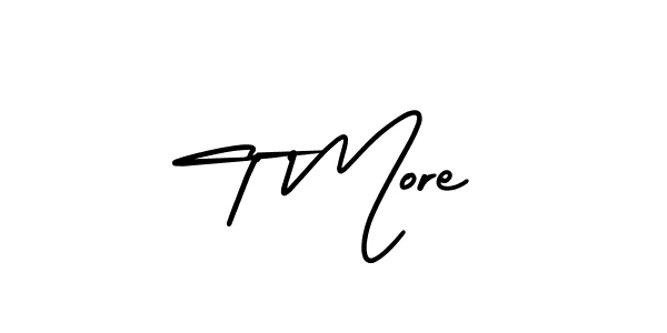 Make a beautiful signature design for name T More. Use this online signature maker to create a handwritten signature for free. T More signature style 3 images and pictures png