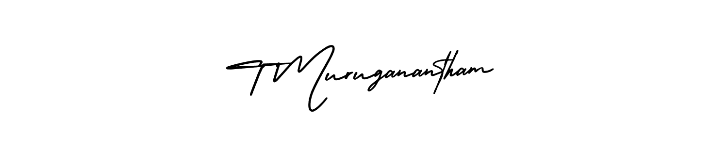 How to make T Muruganantham signature? AmerikaSignatureDemo-Regular is a professional autograph style. Create handwritten signature for T Muruganantham name. T Muruganantham signature style 3 images and pictures png