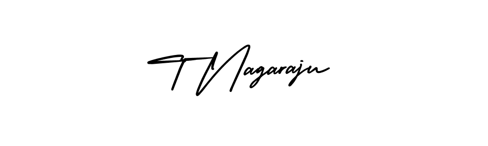 if you are searching for the best signature style for your name T Nagaraju. so please give up your signature search. here we have designed multiple signature styles  using AmerikaSignatureDemo-Regular. T Nagaraju signature style 3 images and pictures png