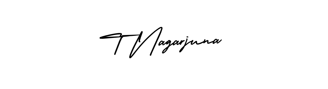 Check out images of Autograph of T Nagarjuna name. Actor T Nagarjuna Signature Style. AmerikaSignatureDemo-Regular is a professional sign style online. T Nagarjuna signature style 3 images and pictures png