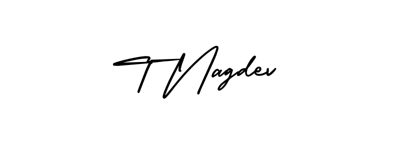 You can use this online signature creator to create a handwritten signature for the name T Nagdev. This is the best online autograph maker. T Nagdev signature style 3 images and pictures png