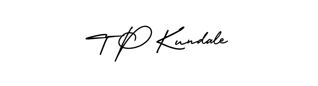 Similarly AmerikaSignatureDemo-Regular is the best handwritten signature design. Signature creator online .You can use it as an online autograph creator for name T P Kundale. T P Kundale signature style 3 images and pictures png