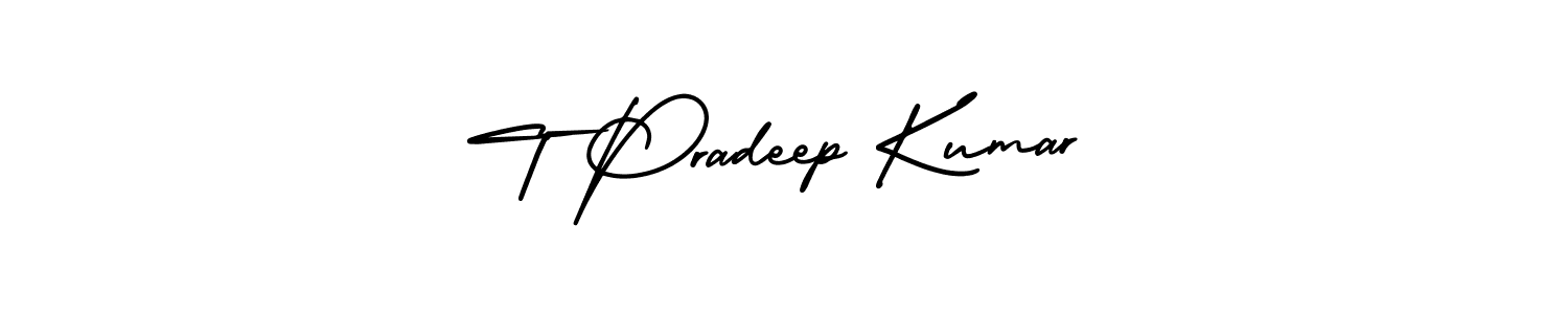 Check out images of Autograph of T Pradeep Kumar name. Actor T Pradeep Kumar Signature Style. AmerikaSignatureDemo-Regular is a professional sign style online. T Pradeep Kumar signature style 3 images and pictures png